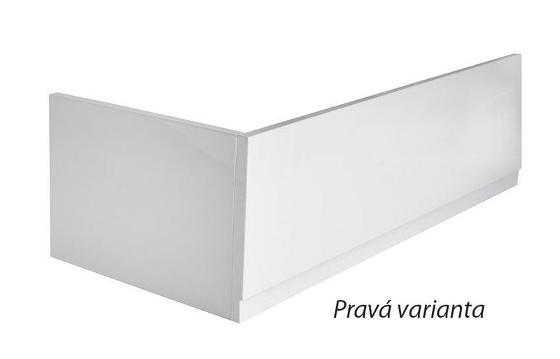 PLAIN Seitenschürze 80x59 cm, weiß