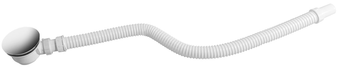 FLEXY flexibles Verbindungsrohr, L-100 cm, gerade 40/40 mm