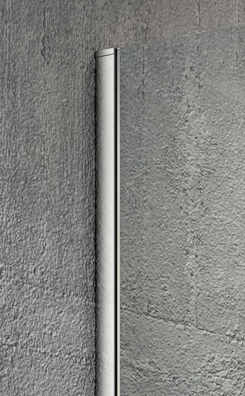 VARIO CHROME Dusch-Glasteil, Wandmontage, Klarglas, 900 mm