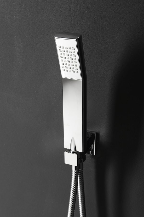 LATUS Thermostat-Unterputz Duscharmatur, Box, 2 Wege, Chrom
