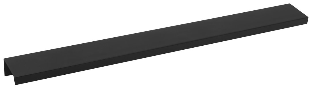 Badmöbelgriff, Abstand 192mm, matt schwarz