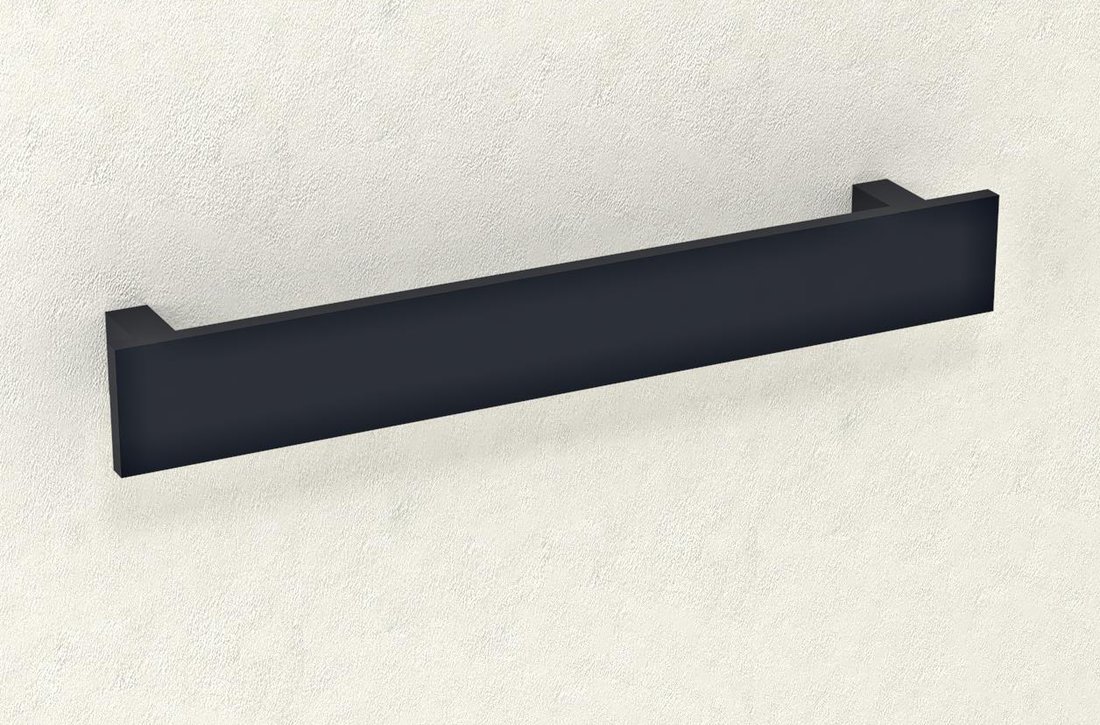 PATRON Handtuchtrockner 450x60mm, schwarze Matte