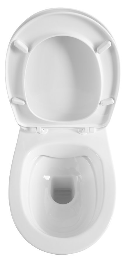 ABSOLUTE Hänge-WC mit Rimless Technologie, 50x35 cm, weiss