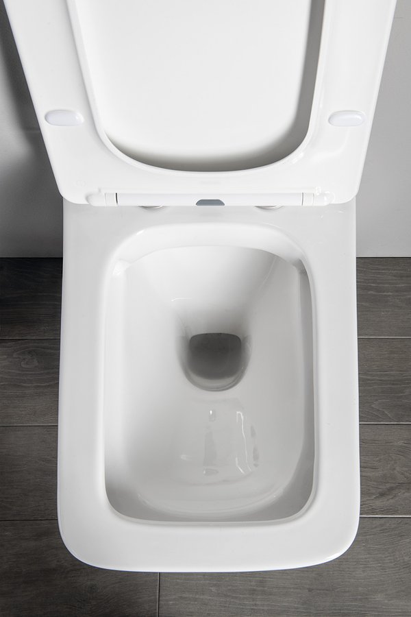 PORTO Hänge-WC, Rimless, 36x52 cm, weiss