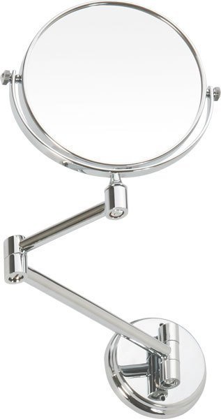 X-ROUND E Kosmetikspiegel zum Einhängen, Durchmesser 150mm, Chrom