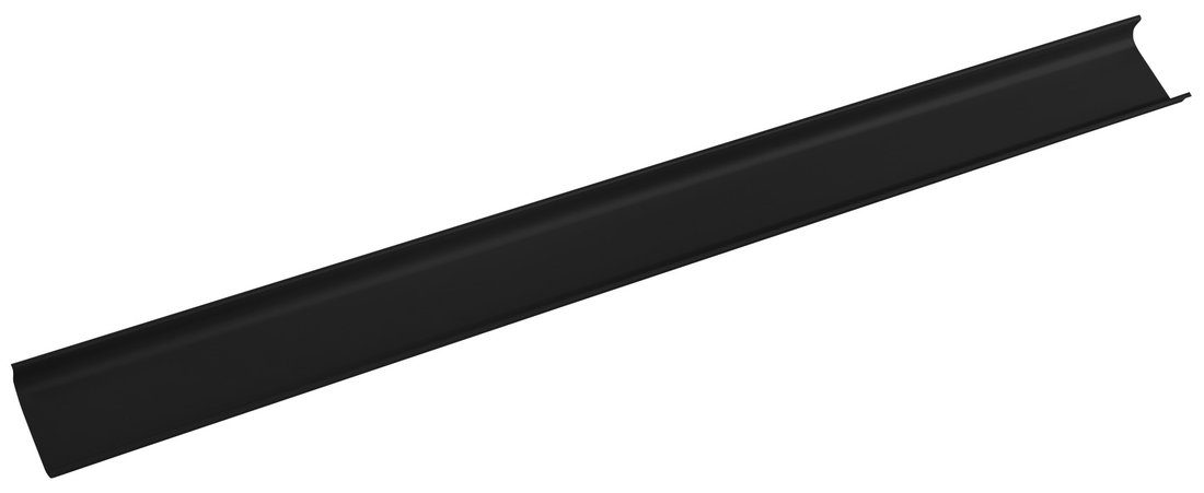 CHANEL Schubladen-Dekorleiste 914x70x20 mm, schwarz matt