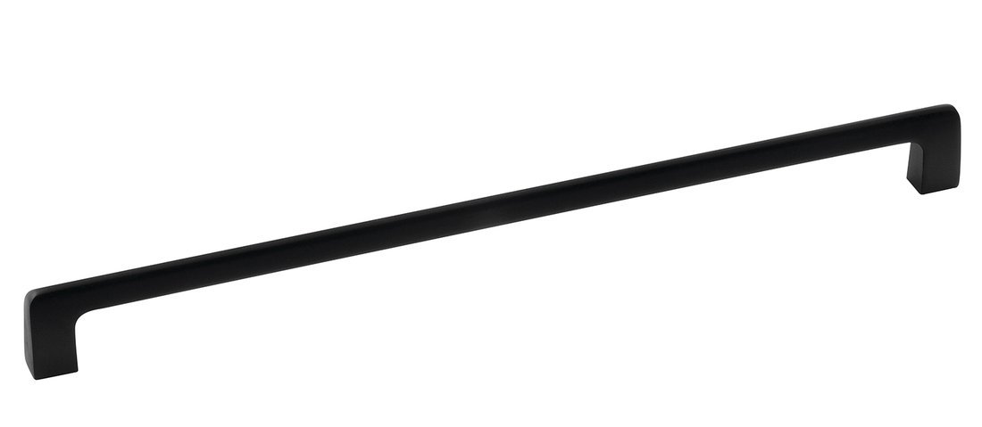 Badmöbelgriff, Abstand 320mm, matt schwarz