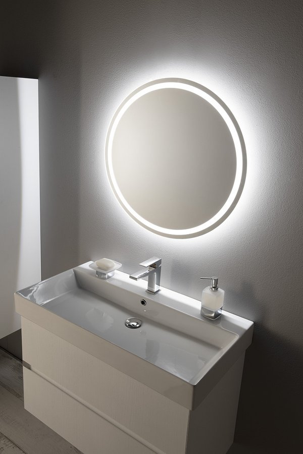 REFLEX LED beleuchteter Spiegel, rund, Durchmesser 67cm