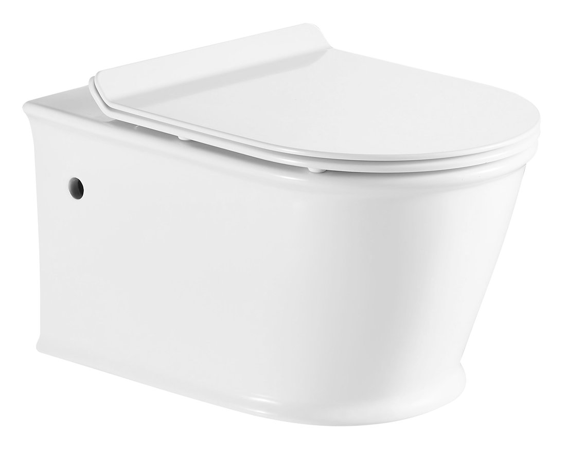 GALIA Hänge-WC, Rimless, 37x54,5 cm, weiß