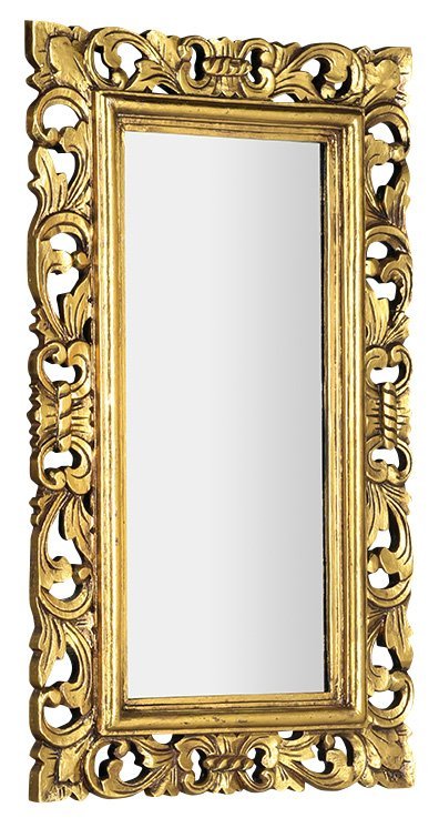 SAMBLUNG Rahmenspiegel, 40x70cm, Gold