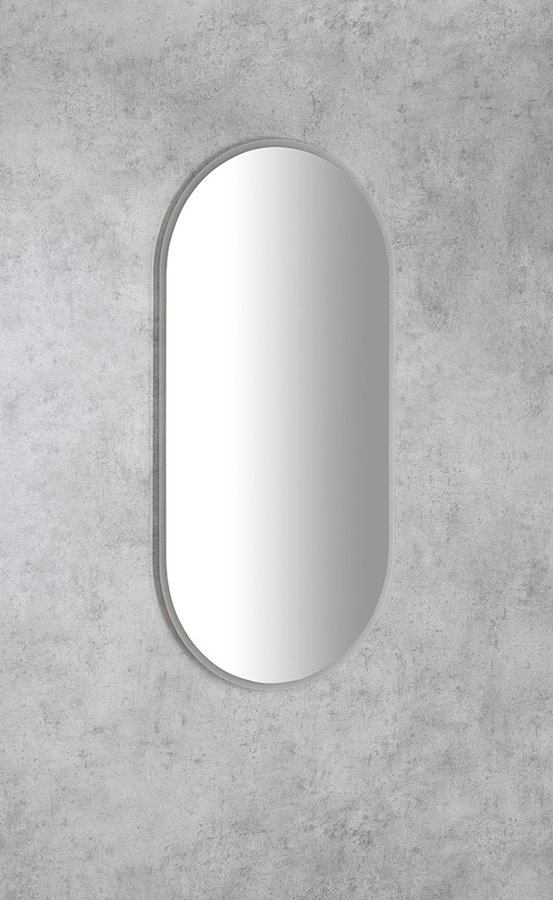 MINOX Oval Spiegel mit LED Beleuchtung 50x100cm