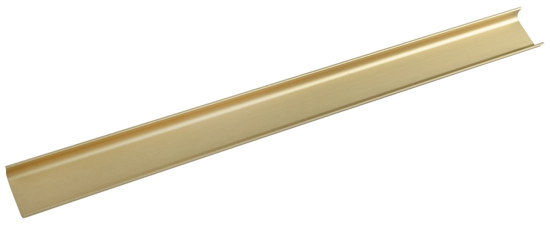 CHANEL Schubladen-Dekorleiste 914x70x20 mm, Gold matt