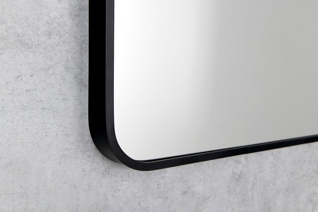 CONA Spiegel im Rahmen, 60x80cm, schwarz