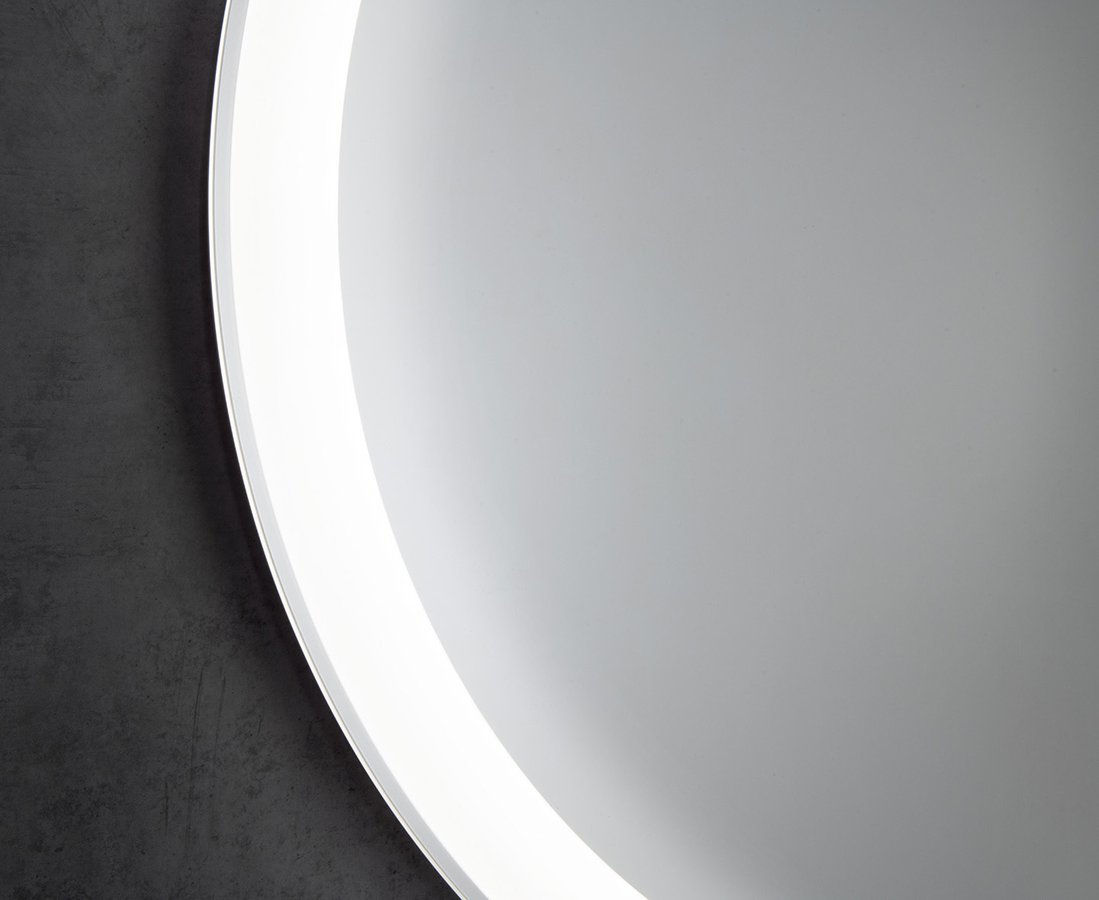 NOA Spiegel mit LED Beleuchtung, rund, Durchmesser 60cm