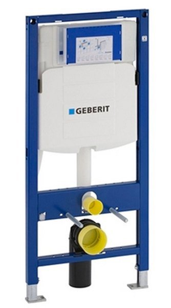 GEBERIT DUOFIX Wand-WC Element mit Sigma Spülkasten 12 cm, für Trockenbau