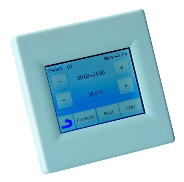 TFT Touch-Thermostat, universal