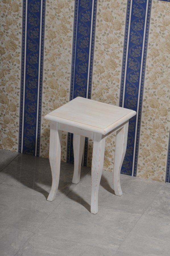 RETRO Stuhl 33x45x33cm, altweiß