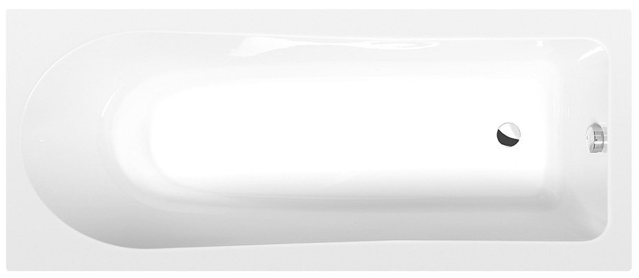 LISA Rechteckwanne 160x70x47cm, weiß