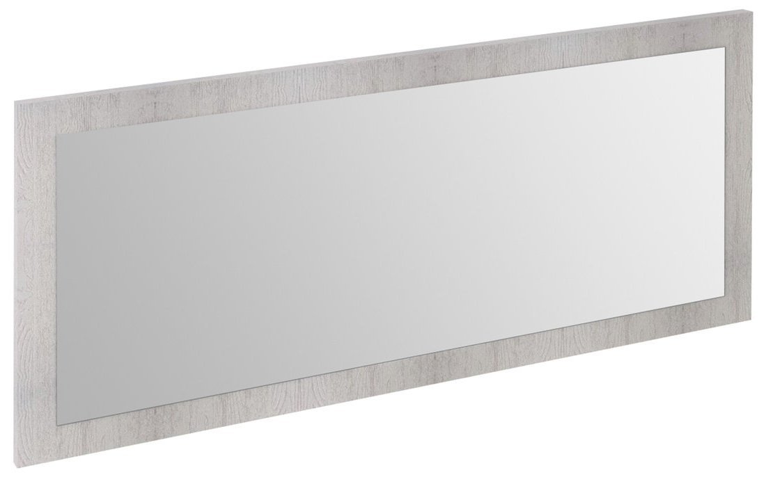 TREOS Spiegel mit dem Rahmen 1100x500x28mm, Eiche Polar (TS102)