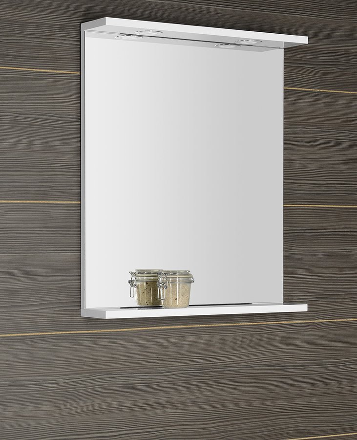 KORIN Spiegel mit LED Beleuchtung 60x70x12cm