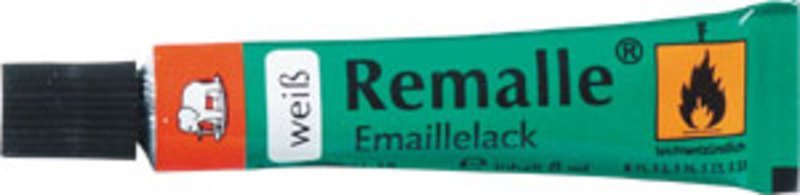 REMALLE Emaille-Reparaturpaste , 8ml, weiß