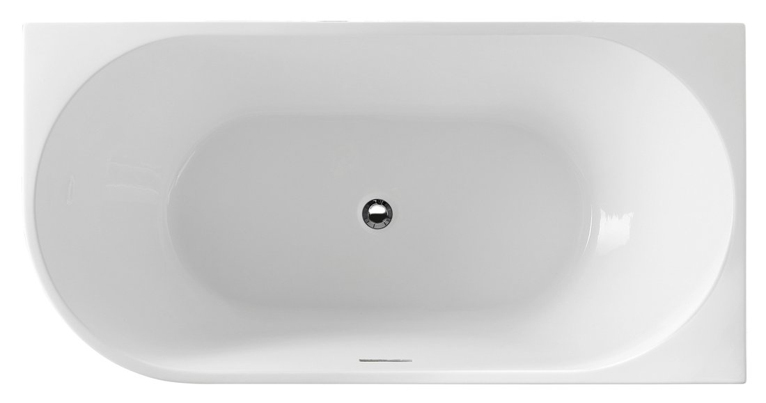 TIBERA R Freistehende Badewanne 140x70 cm, weiß