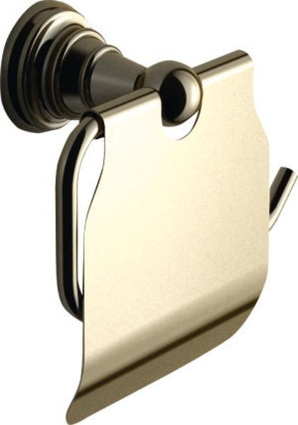 DIAMOND Toilettenpapierhalter mit Deckel, bronze