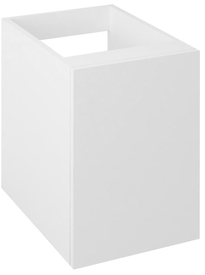 TREOS unterer Türschrank 35x50x22cm, rechts/links, Weiß matt (TS035)