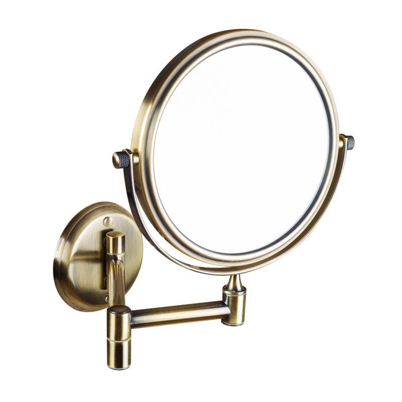 Hängender kosmetik Spiegel Durchmesser 150 mm, bronze
