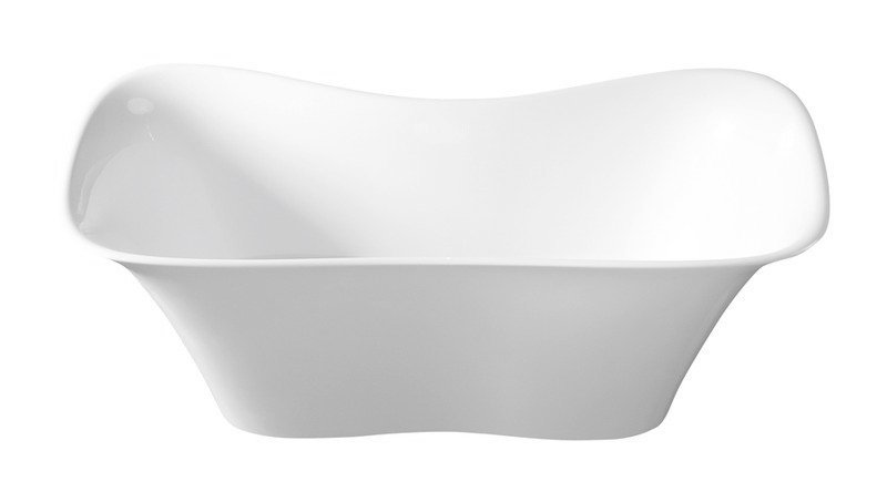 FLORA Freistehende Badewanne 180x80x67cm, weiß
