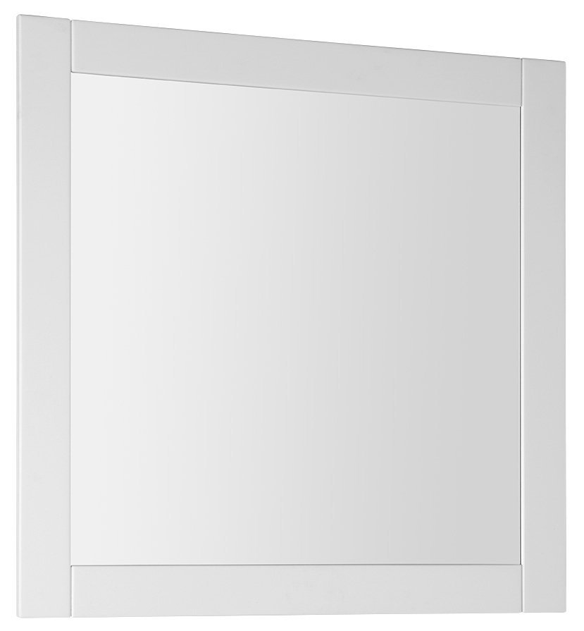 FAVOLO Spiegel mit dem Rahmen 80x80 cm, weiß matt