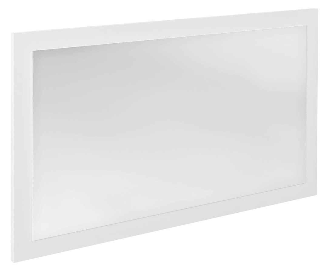 NIROX Spiegel mit dem Rahmen 1000x600x28 mm, weißer Glanz
