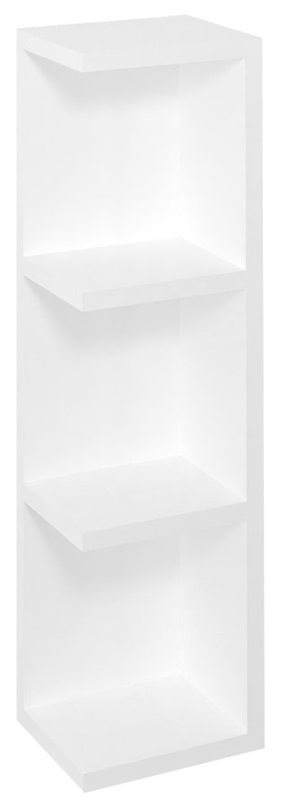 RIWA offenes Regal 20x70x15cm, links/rechts, weiß (RW250)