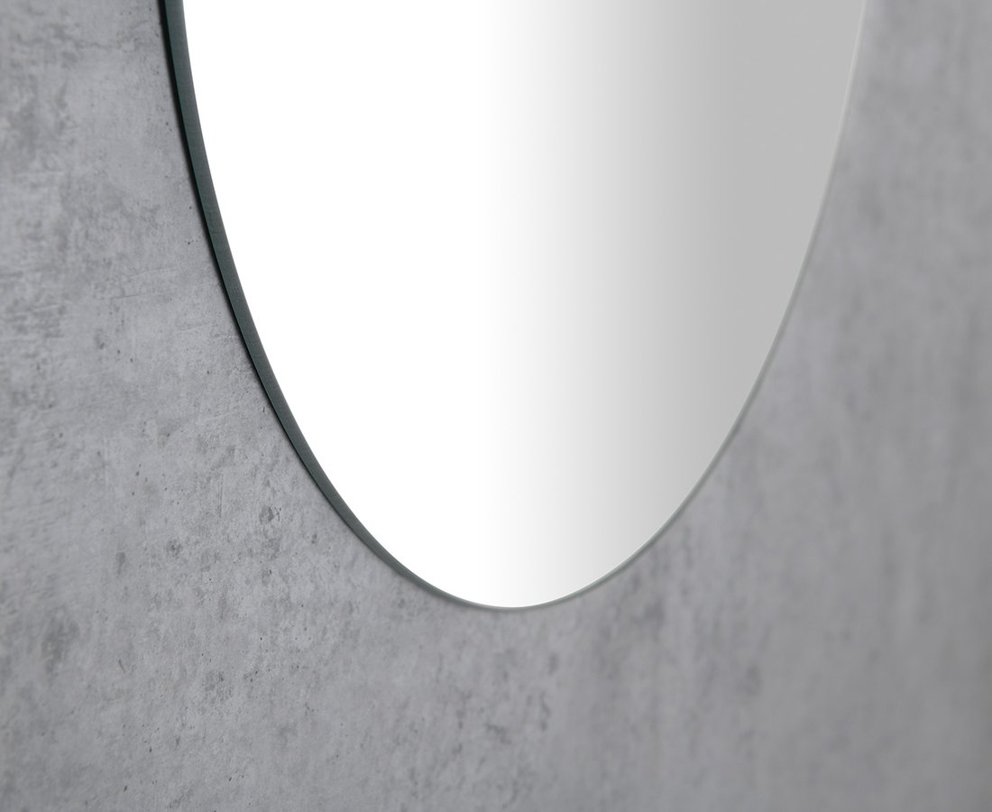 Spiegel 40x70cm, Oval, ohne Halterung