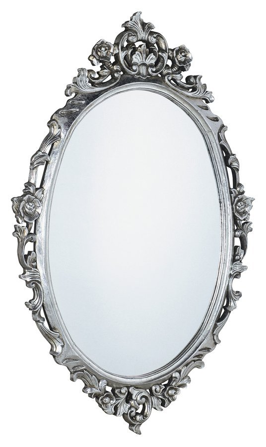 DESNA Rahmenspiegel, 80x100cm, Silber Antique